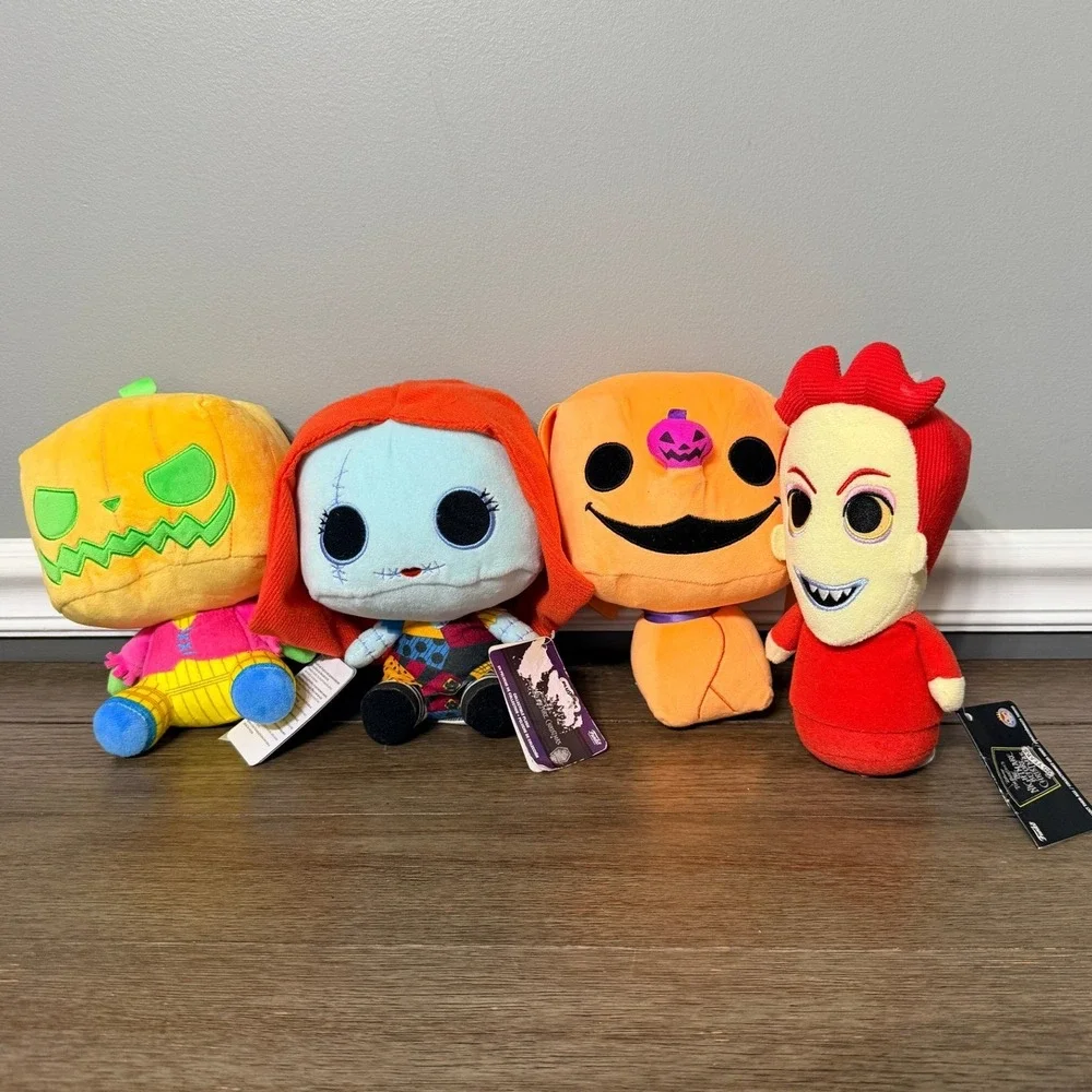 Funko Disney Nightmare Before Christmas Plush Set Lot‎ 4